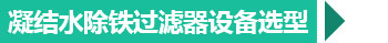 西安凝結(jié)水除鐵過(guò)濾器設(shè)備選型
